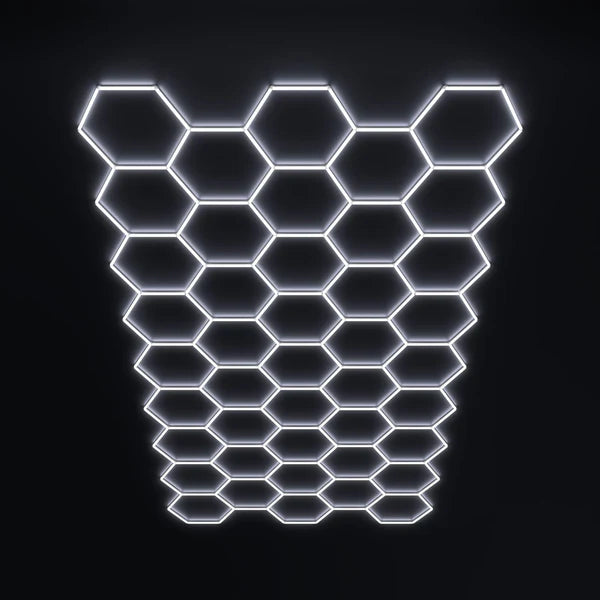 43 Hexagon Led Lighting system (30ft x 15.61ft)