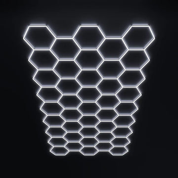 43 Hexagon Led Lighting system (30ft x 15.61ft)