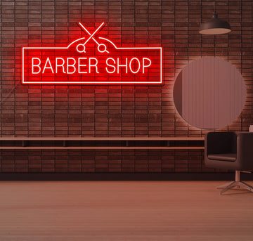 Barbershop Neon Sign Style 1